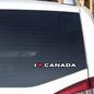 I LOVE CANADA Sticker